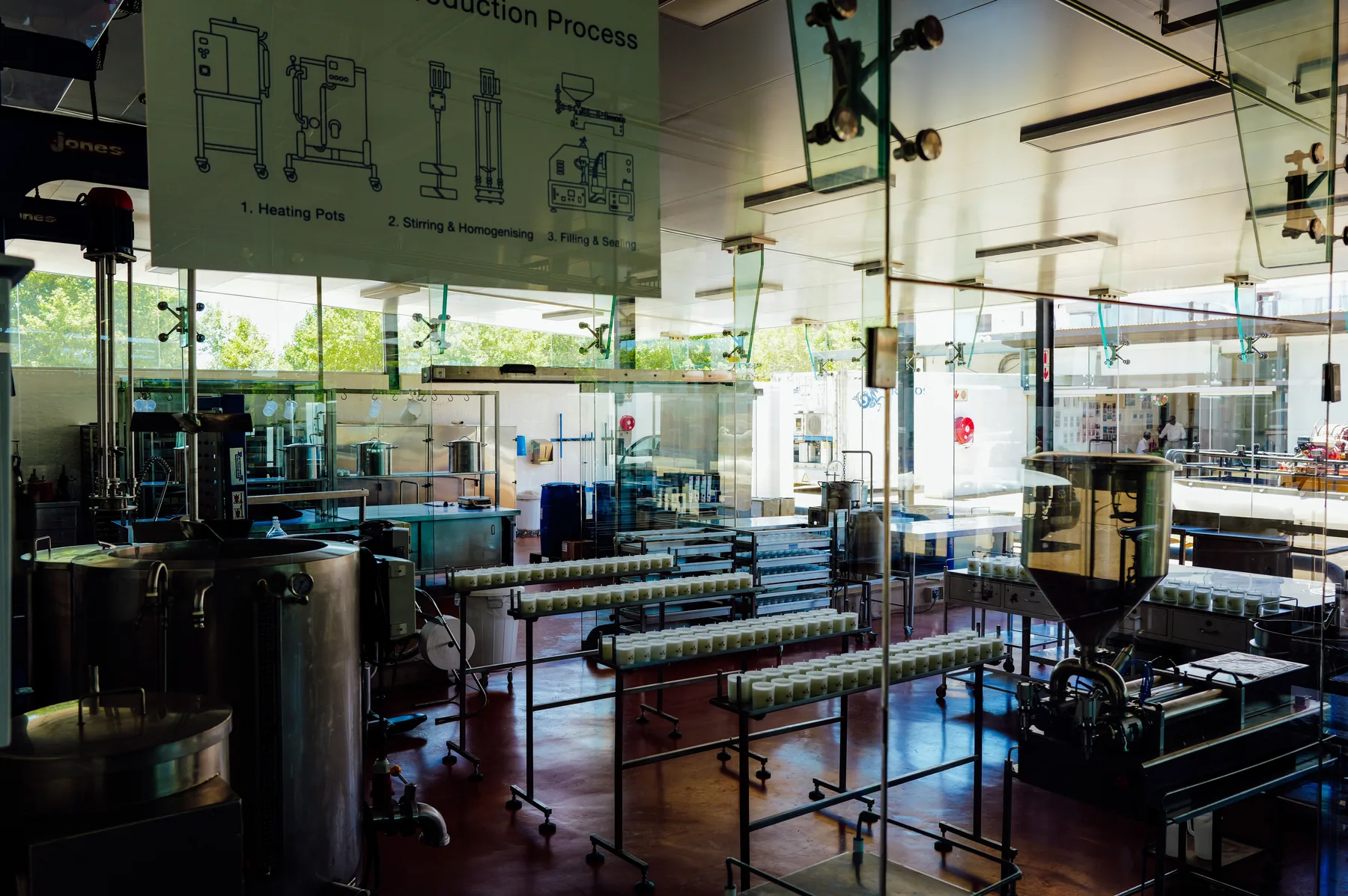 Representative modern food production facility